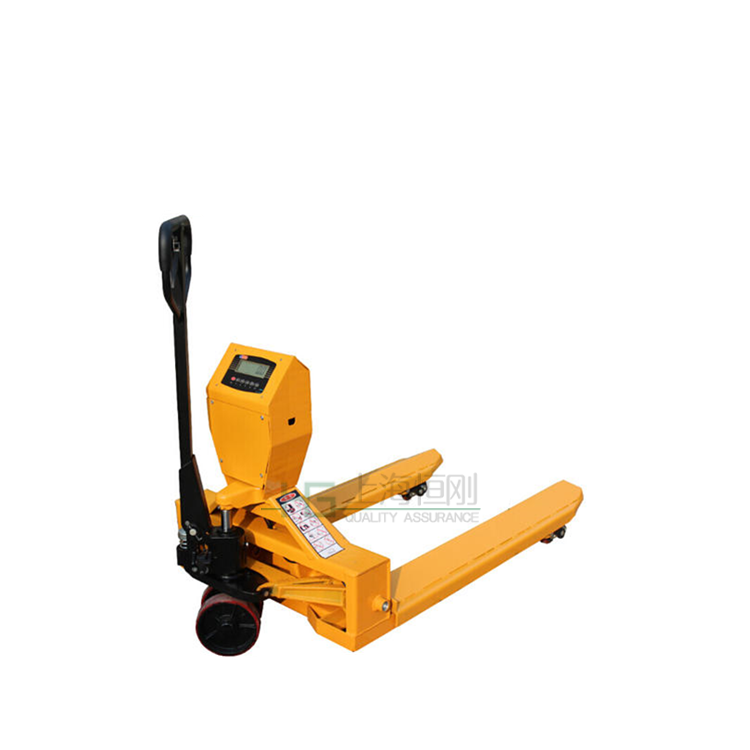 <b>手動(dòng)升降液壓叉車(chē)秤帶托盤(pán)稱(chēng)重</b>